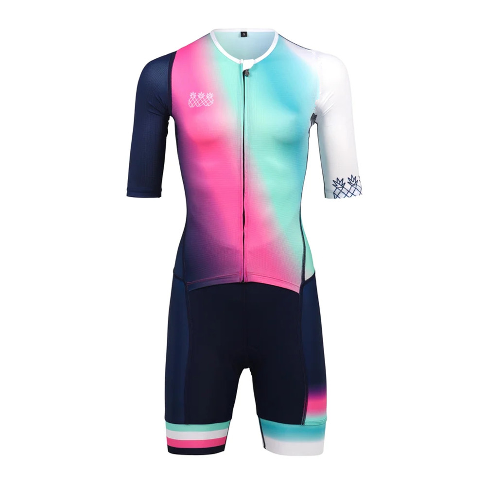 Cycling Gear Jersey - Tuta da triathlon estiva da donna